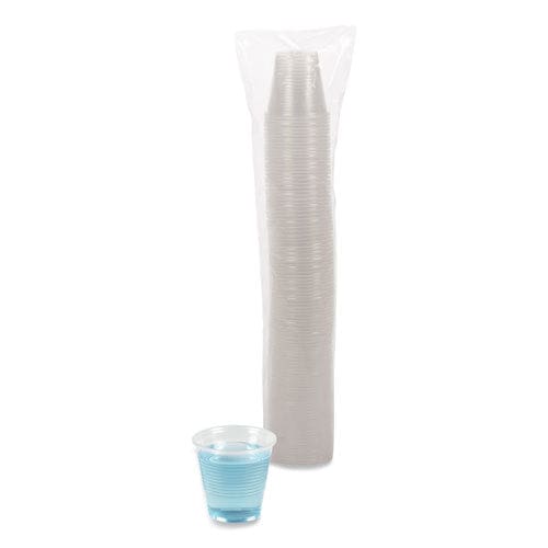 Boardwalk Translucent Plastic Cold Cups 5 Oz Polypropylene 100 Cups/sleeve 25 Sleeves/carton - Food Service - Boardwalk®