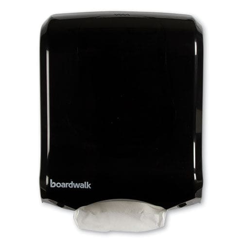 Boardwalk Ultrafold Multifold/c-fold Towel Dispenser 11.75 X 6.25 X 18 Black Pearl - Janitorial & Sanitation - Boardwalk®