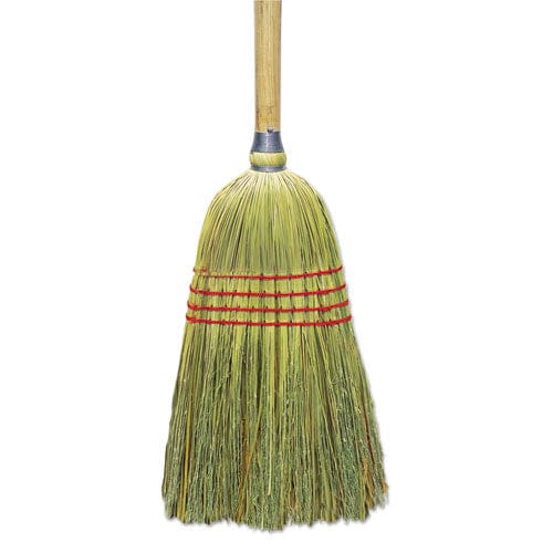 Boardwalk Upright Corn/fiber Broom 56 Overall Length Natural 6/carton - Janitorial & Sanitation - Boardwalk®