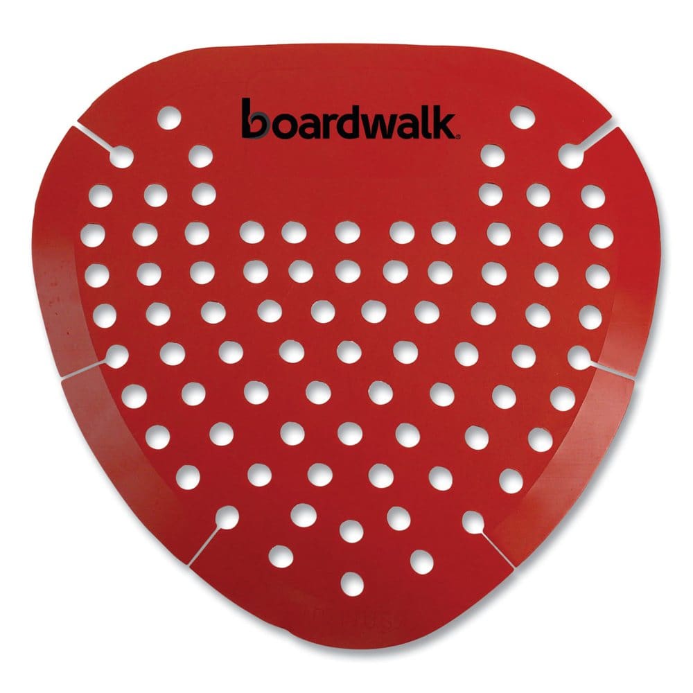 Boardwalk Urinal Screen Cherry Scent (3.5 oz.,12 ct.) - Restroom Supplies - Boardwalk Urinal