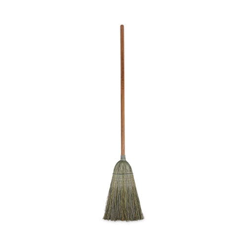 Boardwalk Warehouse Broom Yucca Corn Fiber Bristles 56 Overalll Length Natural 12/carton - Janitorial & Sanitation - Boardwalk®