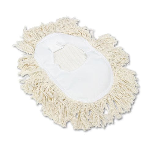 Boardwalk Wedge Dust Mop Head Cotton 17.5 X 13.5 White - Janitorial & Sanitation - Boardwalk®