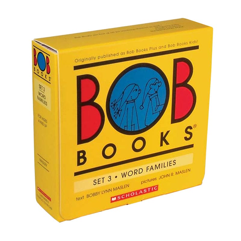 Bob Books Word Family Set 3 (Pack of 2) - Reading Skills - Scholastic Inc Trade And Slp