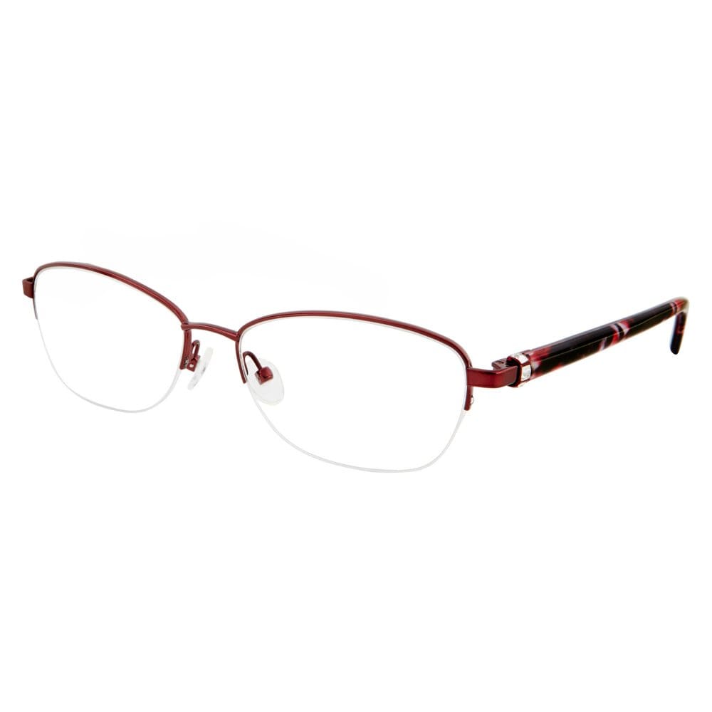 Bob Mackie B113 Eyewear Red - Prescription Eyewear - Bob Mackie