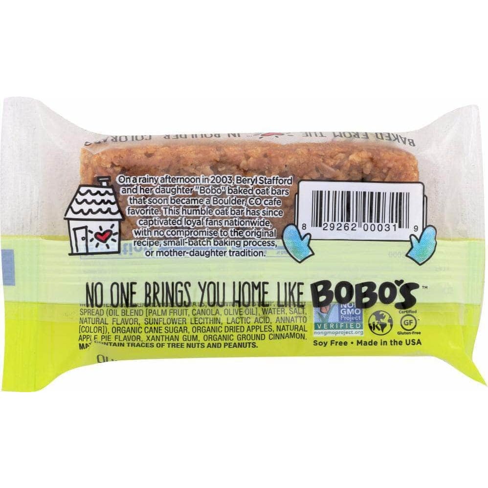 Bobos Bobos Oat Bars Gluten Free All Natural Apple Pie, 3 oz