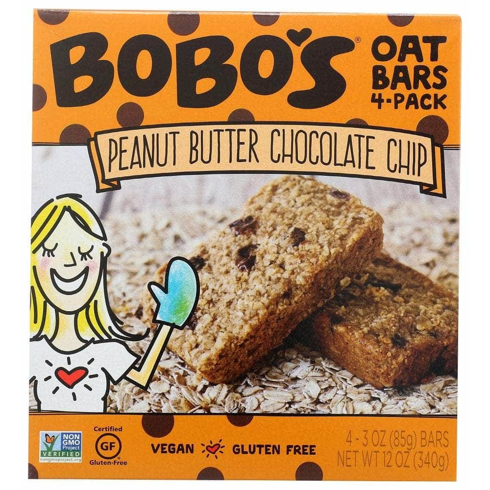 Bobos Oat Bars Bobo's Peanut Butter Chocolate Chip 4 Pack Oat Bars, 12 oz