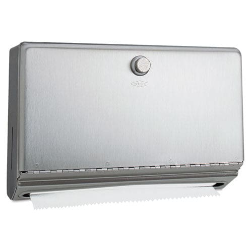 Bobrick Surface-mounted Paper Towel Dispenser 10.75 X 4 X 7.13 Stainless Steel - Janitorial & Sanitation - Bobrick