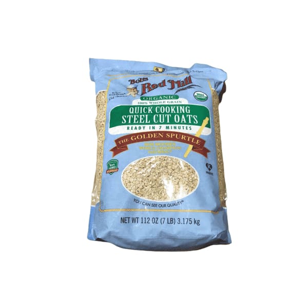 Bob's Red Mill Quick Cooking 100% Whole Grain Oats, 112 Ounce - ShelHealth.Com