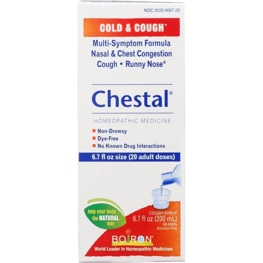 BOIRON Boiron Chestal Cold & Cough, 6.7 Oz