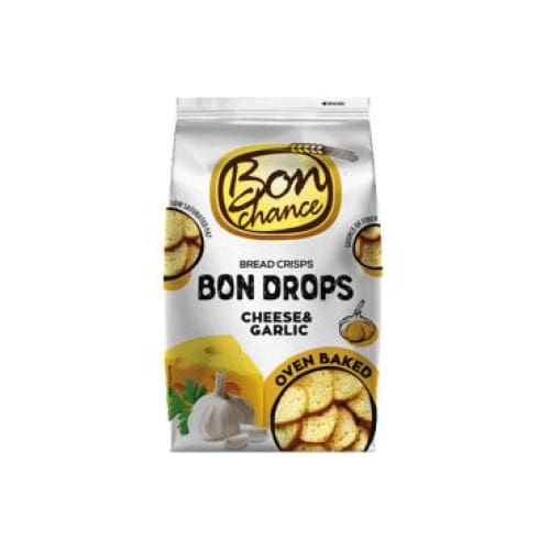 BON DROPS Cheese & Garlic Bread Chips 2.47 oz. (70 g.) - Bon Chance