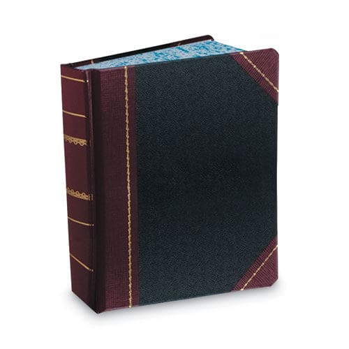 Boorum & Pease Account Record Book Record-style Rule Black/red/gold Cover 13.75 X 8.38 Sheets 500 Sheets/book - Office - Boorum & Pease®