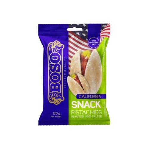 BOSO KALIFORNIJOS Roasted - Salted Pistachios 4.23 oz. (120 g.) - Boso