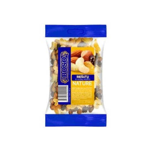 BOSO Nuts & Raisins Mix 5.64 oz. (160 g.) - Boso