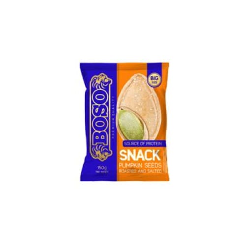 BOSO SNACK Roasted - Salted Pumpkin Seeds 5.29 oz. (150 g.) - Boso