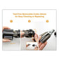 Bostitch Antimicrobial Manual Pencil Sharpener Manually-powered 5.44 X 2.69 X 4.33 Black - School Supplies - Bostitch®