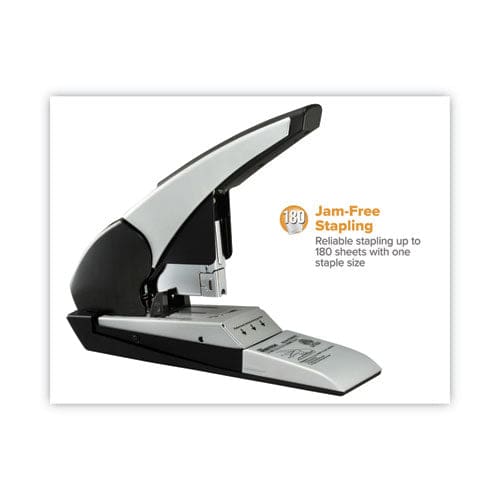 Bostitch Auto 180 Xtreme Duty Automatic Stapler 180-sheet Capacity Silver/black - Office - Bostitch®