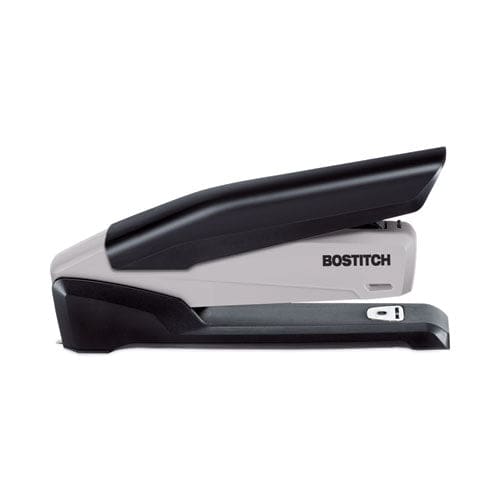 Bostitch Ecostapler Spring-powered Desktop Stapler With Antimicrobial Protection 20-sheet Capacity Gray/black - School Supplies - Bostitch®