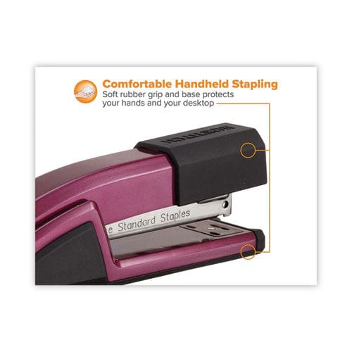 Bostitch Epic Stapler 25-sheet Capacity Magenta - School Supplies - Bostitch®