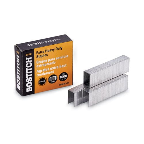 Bostitch Heavy-duty Premium Staples 0.88 Leg 0.5 Crown Steel 1,000/box - Office - Bostitch®