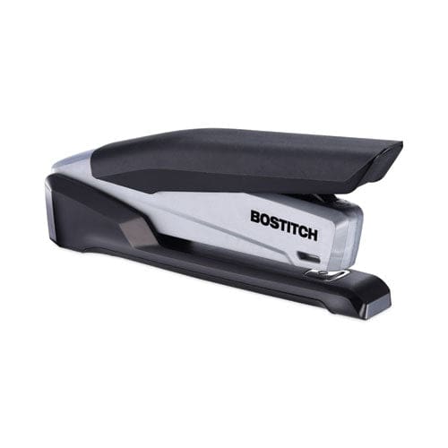 Bostitch Inpower Spring-powered Desktop Stapler With Antimicrobial Protection 20-sheet Capacity Black/gray - School Supplies - Bostitch®