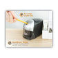 Bostitch Quietsharp Executive Electric Pencil Sharpener Ac-powered 4 X 7.5 X 5 Black/graphite - School Supplies - Bostitch®