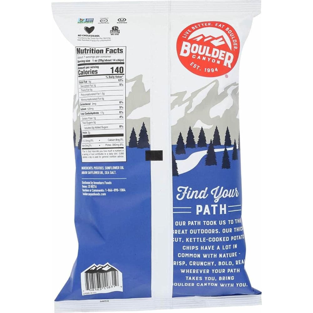 BOULDER CANYON Boulder Canyon Chip Cut Totally Ntrl, 6.5 Oz