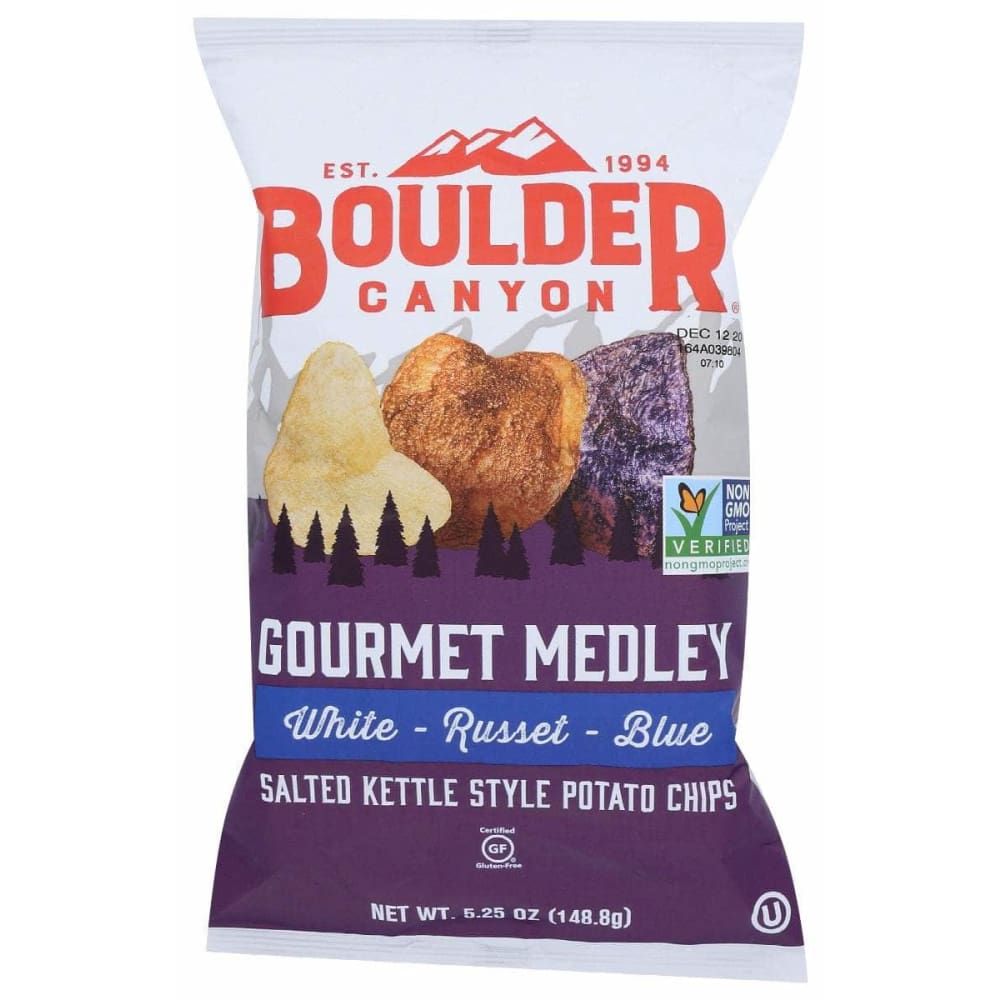 BOULDER CANYON Boulder Canyon Chip Kettle Gourmt Medley, 5.25 Oz