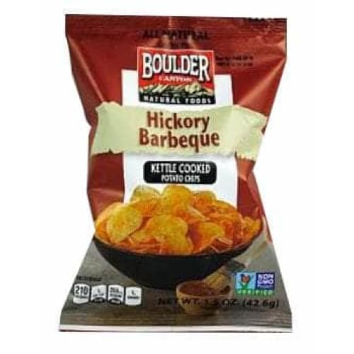 BOULDER CANYON Boulder Canyon Chip Kettle Hickory Bbq, 1.5 Oz