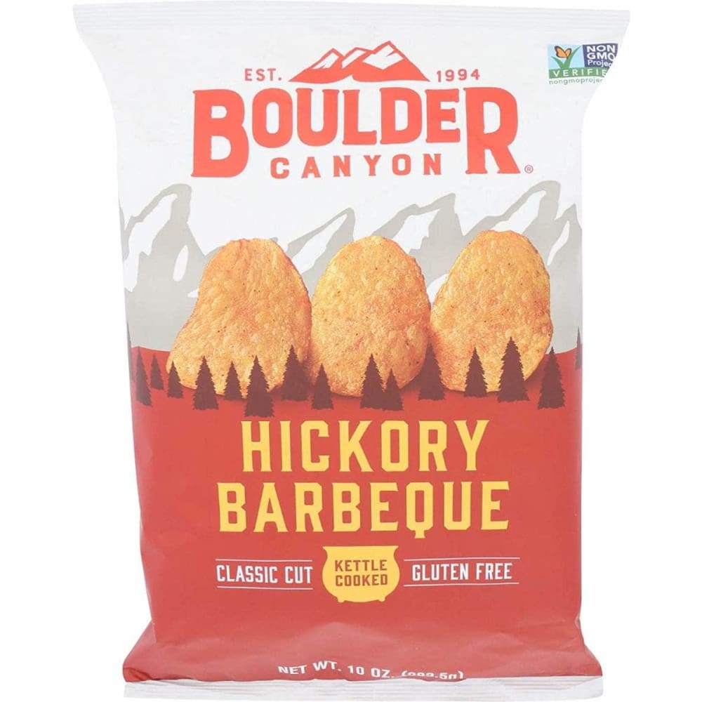 BOULDER CANYON Boulder Canyon Chip Kettle Hickory Bbq, 10 Oz