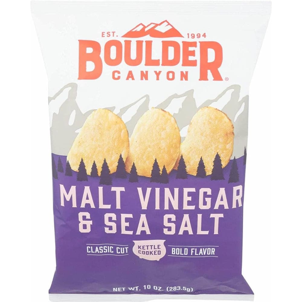 BOULDER CANYON Boulder Canyon Chip Kettle Malt Vngr Ssl, 10 Oz