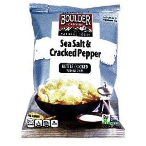 BOULDER CANYON Boulder Canyon Chip Kettle Sslt Crkd Ppr, 1.5 Oz