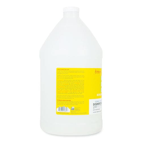 Boulder Clean Disinfectant Cleaner Lemon Scent 128 Oz Bottle - School Supplies - Boulder Clean