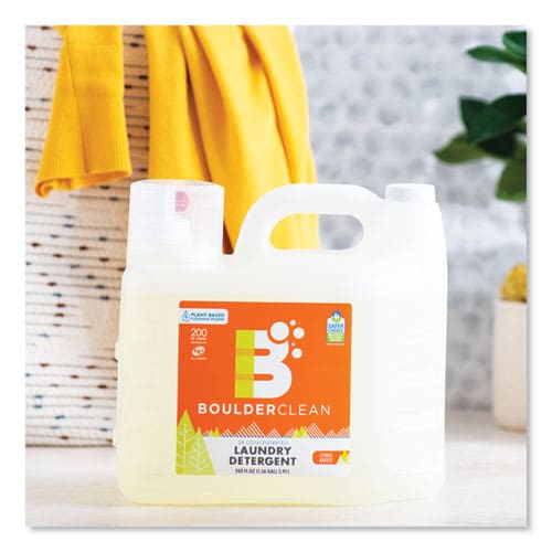 Boulder Clean Liquid Laundry Detergent Citrus Breeze 200 He Loads 200 Oz Bottle - Janitorial & Sanitation - Boulder Clean