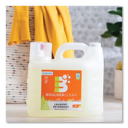 Boulder Clean Liquid Laundry Detergent Citrus Breeze 200 Oz Bottle 2/carton - Janitorial & Sanitation - Boulder Clean