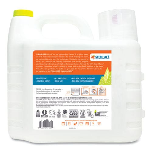 Boulder Clean Liquid Laundry Detergent Citrus Breeze 200 Oz Bottle 2/carton - Janitorial & Sanitation - Boulder Clean