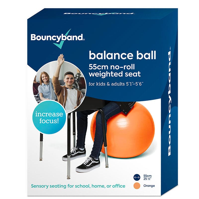 Bouncyband Balance Ball 55Cm Orange - Physical Fitness - Bouncy Bands