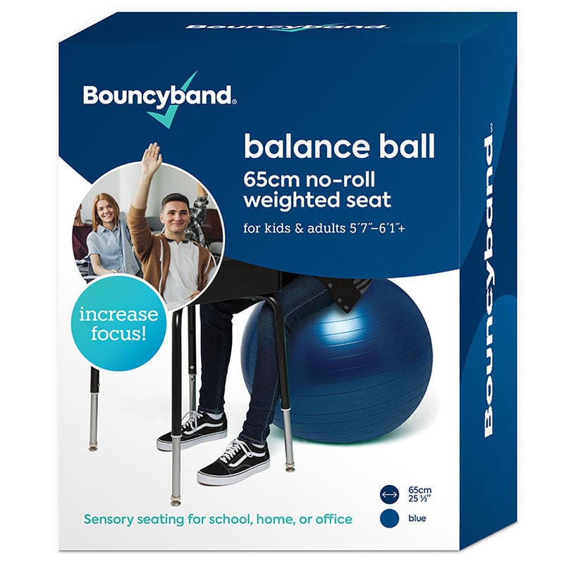 Bouncyband Balance Ball 65Cm Blue - Physical Fitness - Bouncy Bands