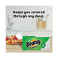 Bounty Quilted Napkins 1-ply 12 1/10 X 12 Assorted - Print Or White 200/pack - Food Service - Bounty®