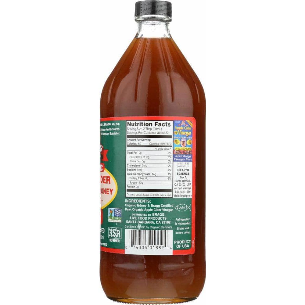 Bragg Bragg APL CIDR VNGR HONEY ORG (32.0000 OZ)