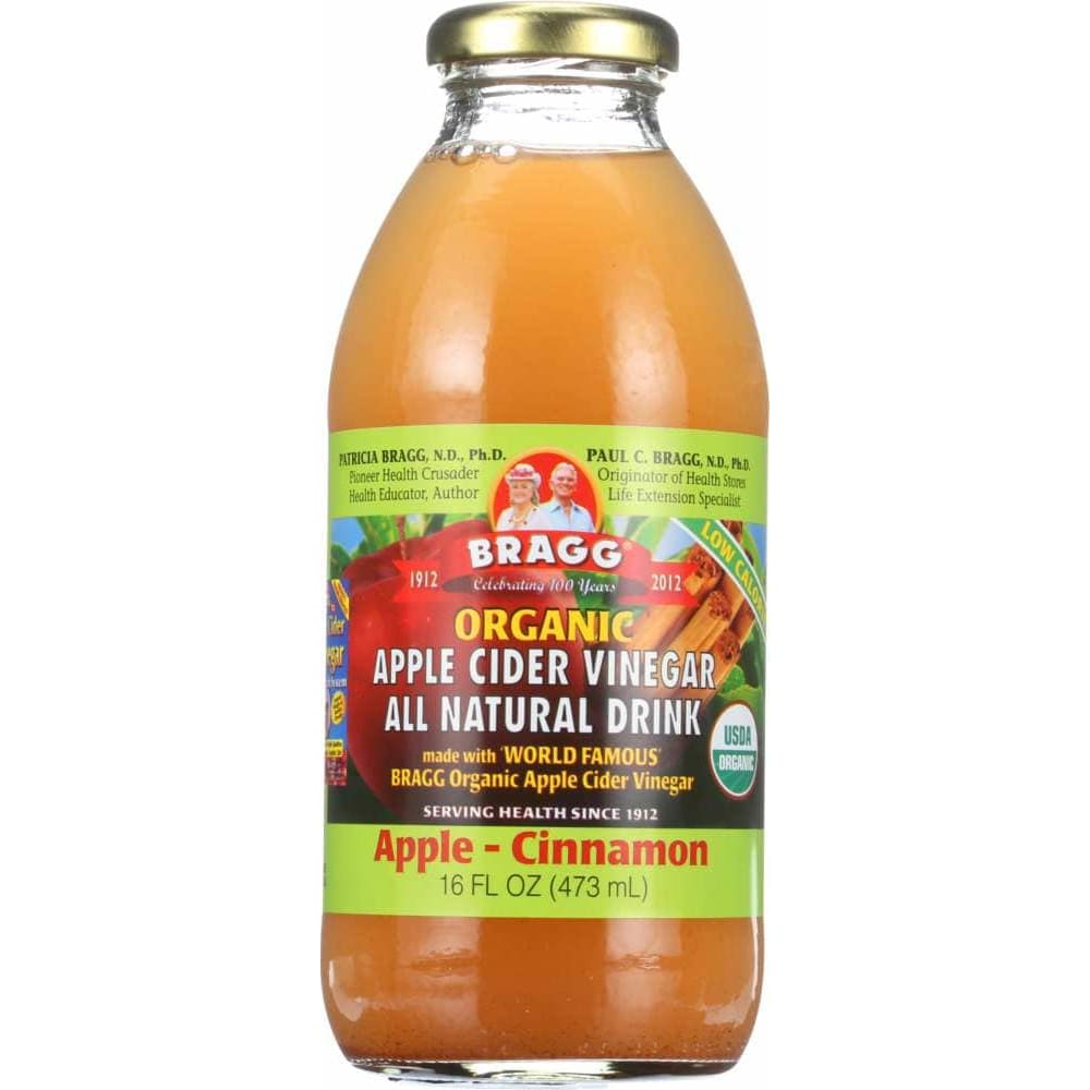 Bragg Bragg Organic Apple Cider Vinegar Drink Apple Cinnamon, 16 oz