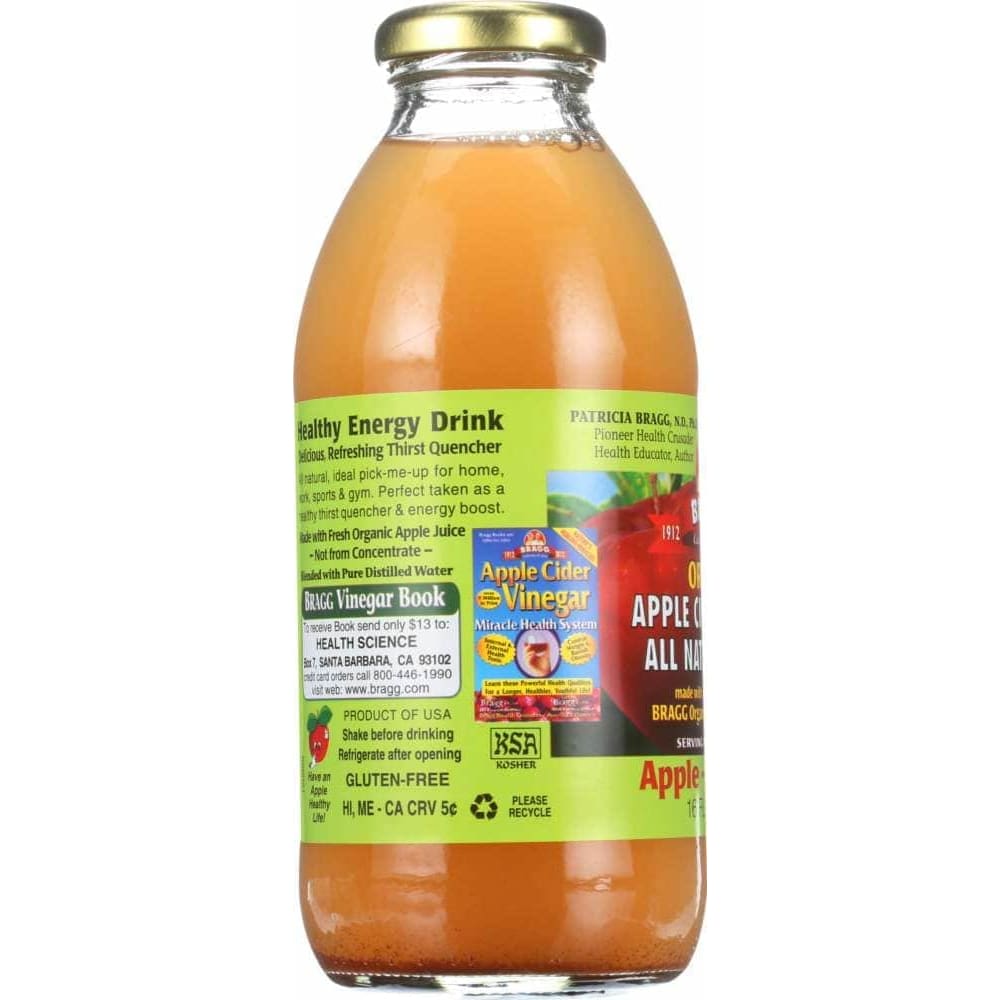 Bragg Bragg Organic Apple Cider Vinegar Drink Apple Cinnamon, 16 oz