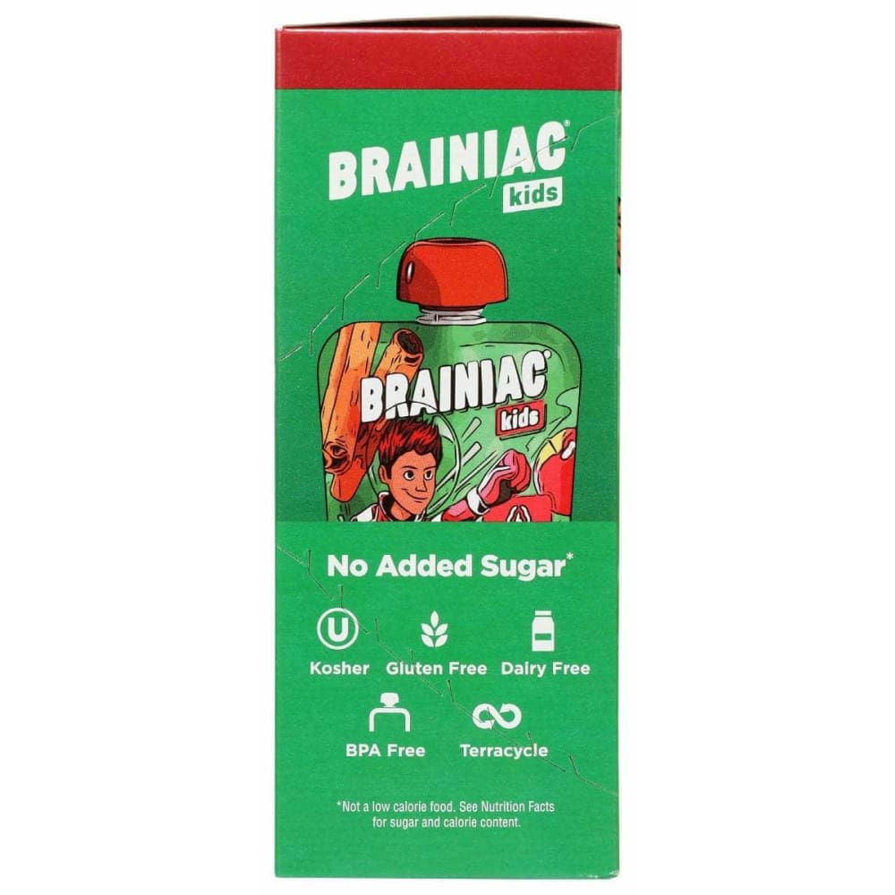 BRAINIAC Brainiac Applesauce Cinnamon Kids 4Pk, 12.8 Oz