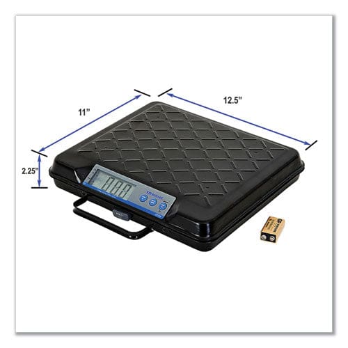 Brecknell Portable Electronic Utility Bench Scale 250 Lb Capacity 12.5 X 10.95 X 2.2 Platform - Office - Brecknell