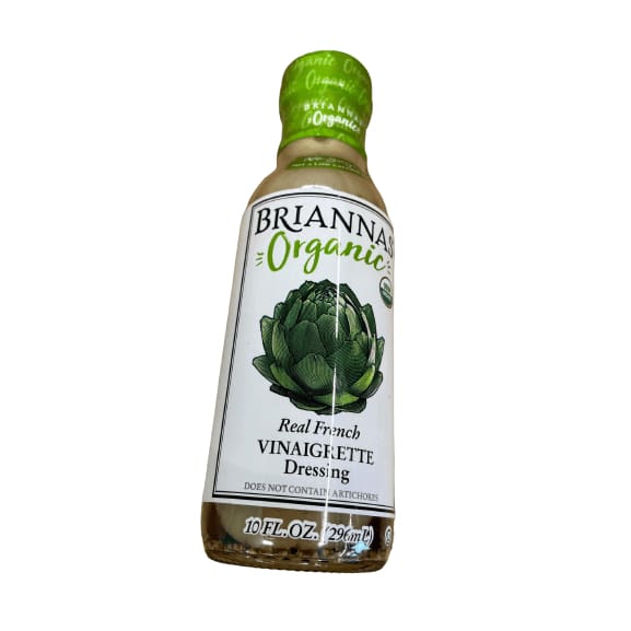 BRIANNAS BRIANNAS Organic Real French Vinaigrette Dressing, 10 Fl Oz