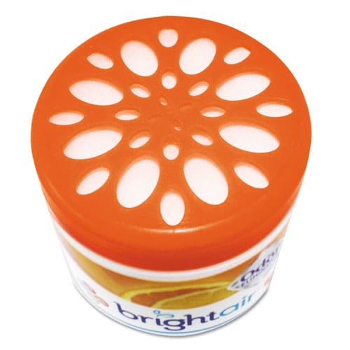 BRIGHT Air Super Odor Eliminator Mandarin Orange And Fresh Lemon 14 Oz Jar 6/carton - Janitorial & Sanitation - BRIGHT Air®