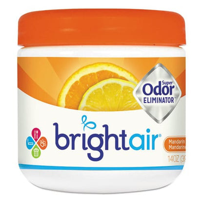 BRIGHT Air Super Odor Eliminator Mandarin Orange And Fresh Lemon 14 Oz Jar - Janitorial & Sanitation - BRIGHT Air®