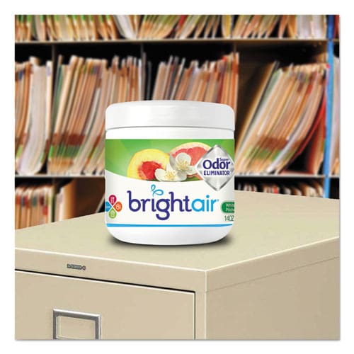 BRIGHT Air Super Odor Eliminator White Peach And Citrus 14 Oz Jar 6/carton - Janitorial & Sanitation - BRIGHT Air®