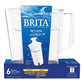 Brita Classic Water Filter Pitcher 40 Oz 5 Cups Clear 2/carton - Food Service - Brita®