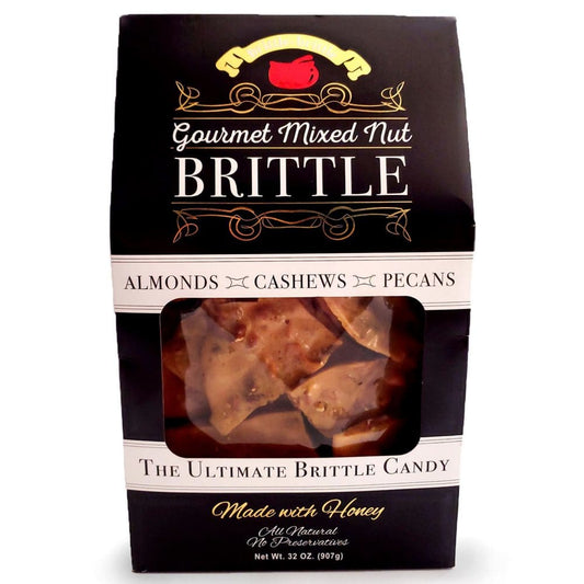 brittle-brittle Gourmet MIxed Nut Brittle (32 oz.) - Gourmet Cookies - brittle-brittle Gourmet