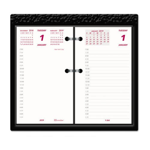 Brownline Daily Calendar Pad Refill 6 X 3.5 White/burgundy/gray Sheets 2023 - Office - Brownline®